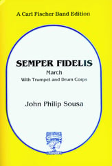 Semper Fidelis Marching Band sheet music cover